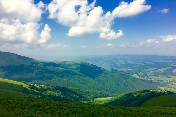 Mountains near Pylypets